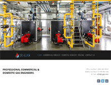Tablet Screenshot of jr-gas.com